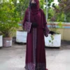 Stone Party Abaya Burka